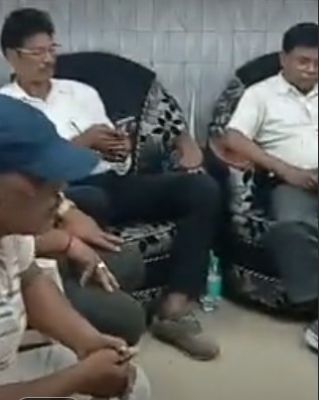 रायगढ़ में 50 हजार रिश्वत लेते बाबू गिरफ्तार:
