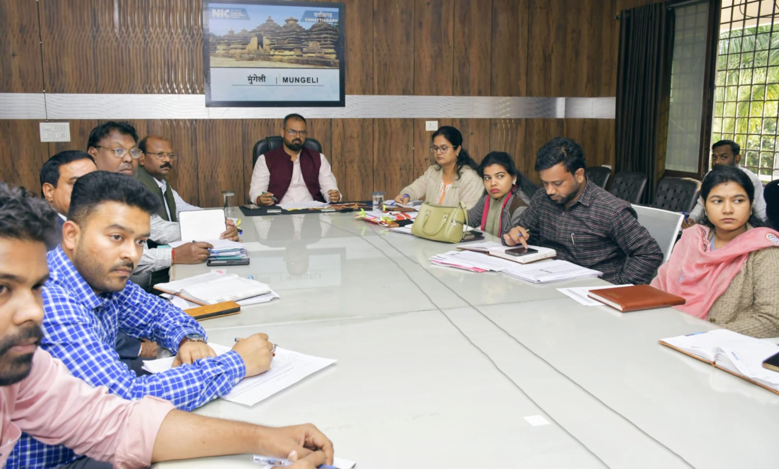 एस आई आर : भारत निर्वाचन आयोग के वरिष्ठ उप निर्वाचन आयुक्त मनीष गर्ग ने वीसी से ली समीक्षा बैठक