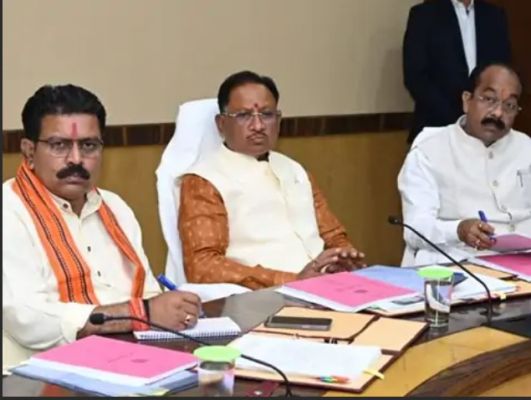 सभी मंत्री पहुंचेंगे मंत्रालय:साय कैबिनेट की बैठक होगी, STF बनाने पर सरकार ले सकती है निर्णय, नई स्कीम होंगी लॉन्च