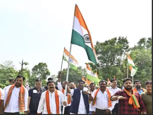 नक्सली संविधान नहीं मानते, कांग्रेस ने कभी अभियान नहीं चलाया: