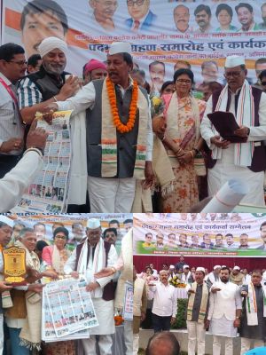 राजेश अग्रवाल ने जिला कांग्रेस अध्यक्ष का पद संभाला