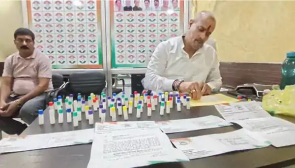 भाजपा के मंत्रियों-सांसदों-विधायकों को डिब्बियों में भरकर भेजी शक्कर: