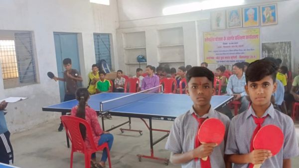 लोरमी के बच्चों का उम्दा प्रदर्शन से सागर और लोमश का चयन राज्य स्तरीय टेबल टेनिस में चयन 
