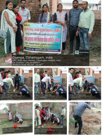 नव आस्था ने पौधरोपण कर मनाई विश्व पर्यावरण दिवस 