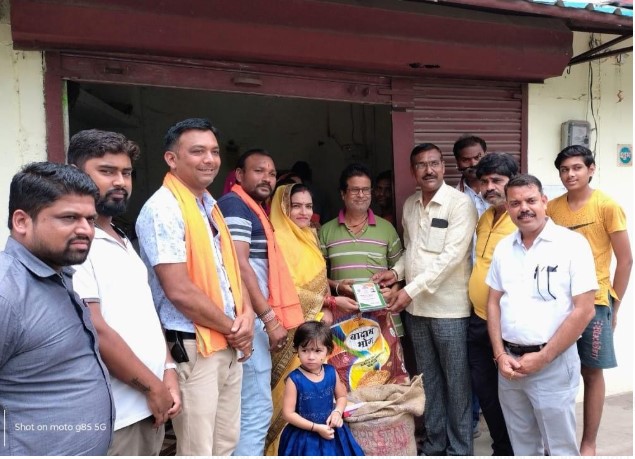 चांपा में धूमधाम से मनाया गया चावल तिहार, तीन माह का एक मुश्त राशन वितरित .