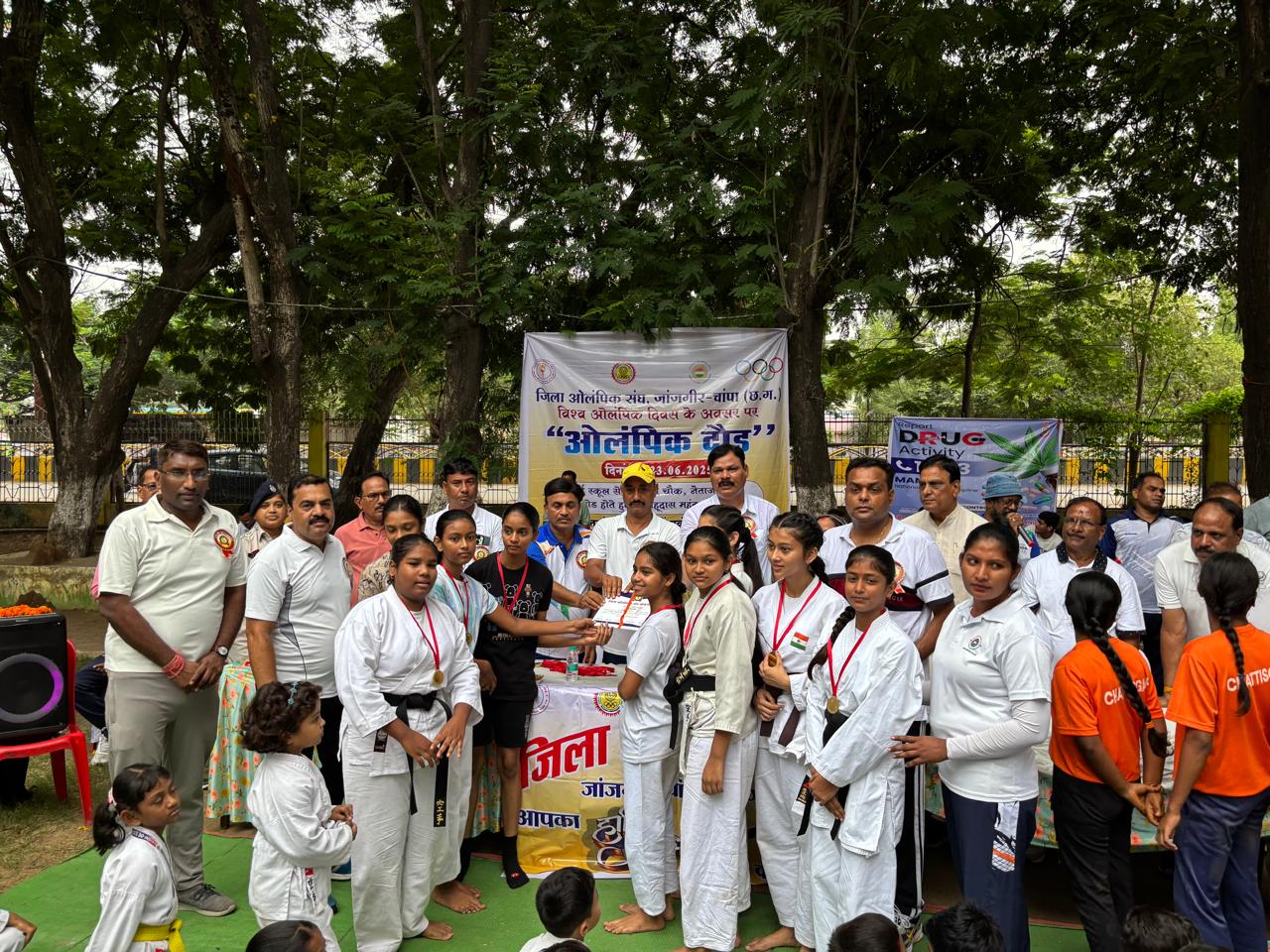 फिट रहो,हिट रहो : ओलंपिक दिवस पर हुई सद्भावना दौड़ 