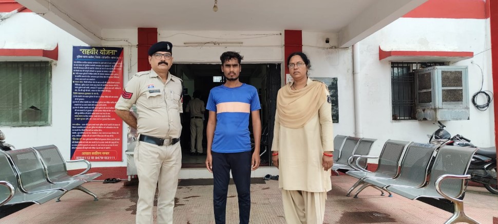 महिला को अश्लील गाली गलौज कर छेडछाड करने वाला आरोपी जेल दाखिल,  पुलिस की त्वरित कार्यवाही