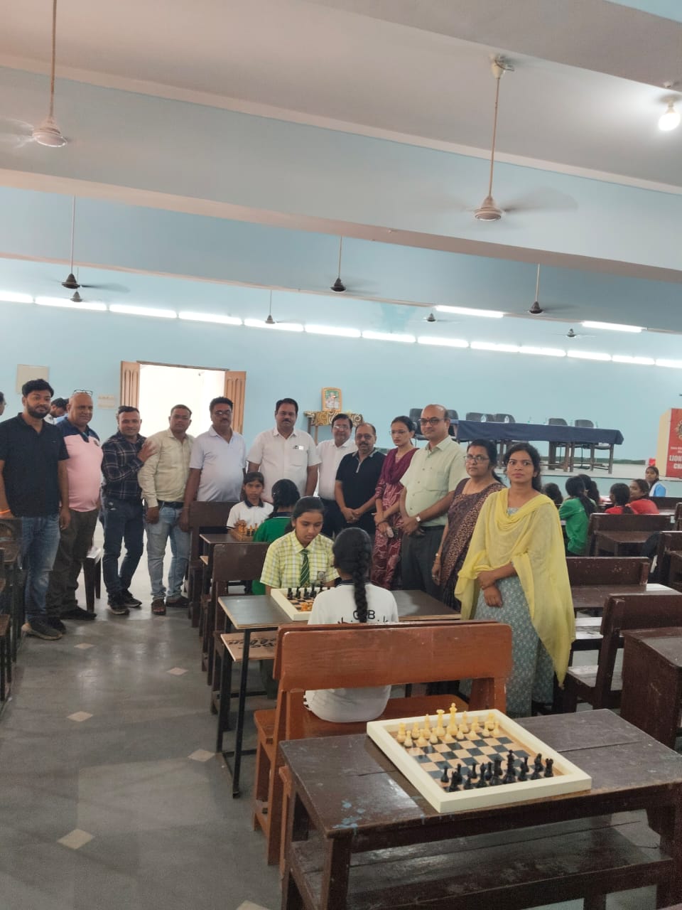 जिला स्तरीय शालेय क्रीड़ा प्रतियोगिता (शतरंज) 2025-26 सफलतापूर्वक सम्पन्न