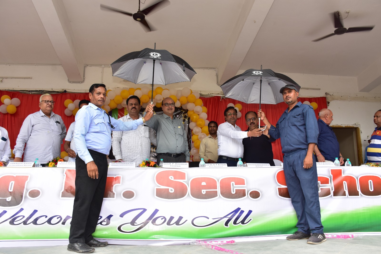 लायंस स्कूल में छात्रसंघ पदाधिकारियों ने ली शपथ  चाम्पा,