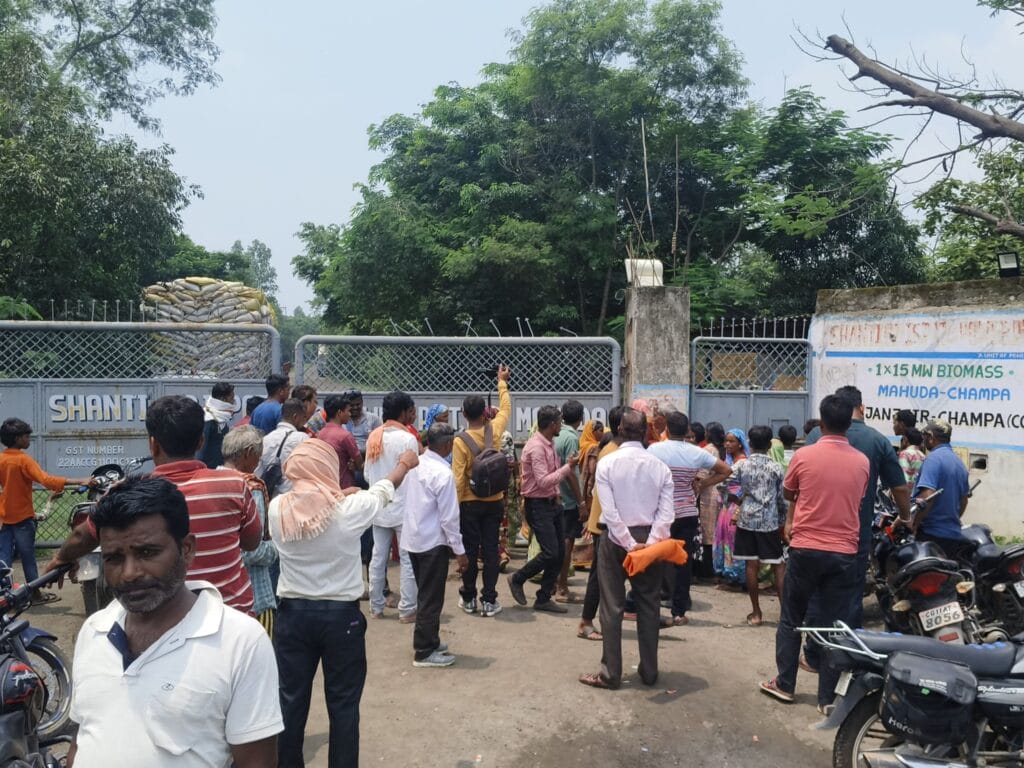 शांति जीडी प्लांट की लापरवाही में हुई एक नाबालिक मजदूर की मौत,  सुरक्षा व्यवस्था में कमी को बताया जा रहा कारण  इसके बावजूद प्रशासनिक चुप्पी सवालों के घेरे में?