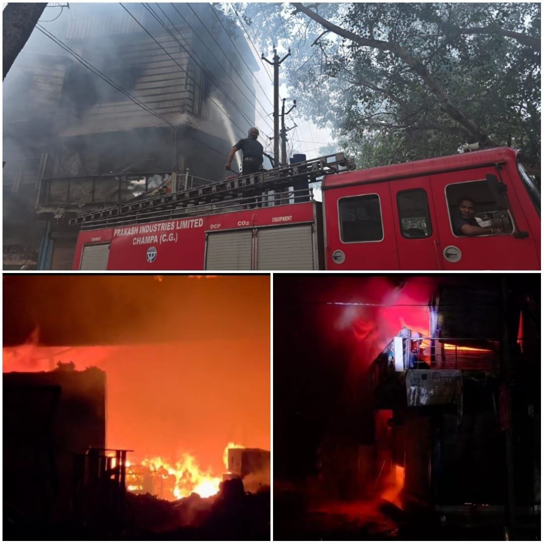 भीषण आग से लाखों का नुकसान, शहर की तीन बड़ी दुकानें जलकर खाक&hellip;"