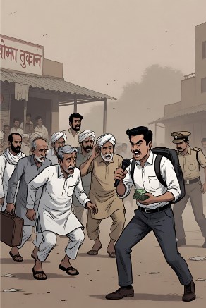 पत्रकारिता के आड़ में वसूली,व्यापारियों ने खोला मोर्चा 