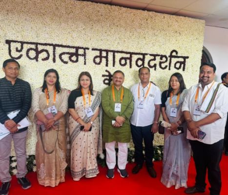 भाजपा की राष्ट्रीय कार्यशाला में शामिल हुए भाजपा नेता प्रशांत सिंह ठाकुर  नई दिल्ली में 31 मई से 01 जून तक आयोजित हुआ कार्यक्रम  एकात्म मानव दर्शन की 60 वीं वर्षगांठ पर श्यामा प्रसाद मुखर्जी फाउंडेशन के सहयोग से आयोजित हुआ कार्यक्रम।