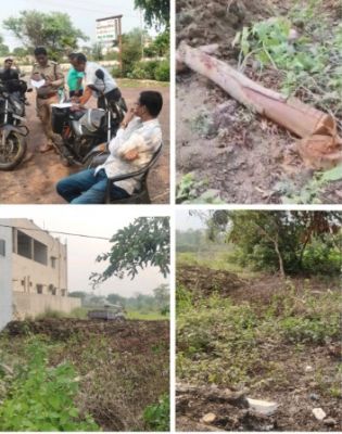 कलेक्ट्रेट रोड पर अवैध पेड़ कटाई का मामला, सिंचाई विभाग का कर्मचारी निकला जिम्मेदार...