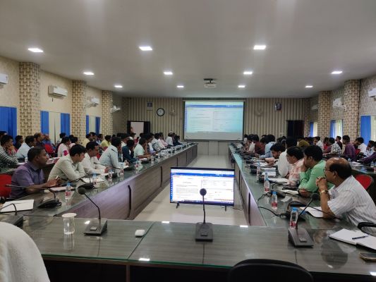 ई-ऑफिस प्रणाली के तकनीकी पहलुओं पर दिया गया प्रशिक्षण