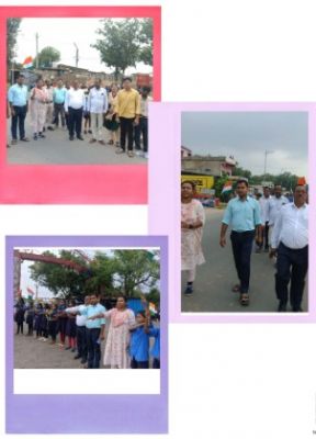 प्रतापपुर एवं जरही में तिरंगा यात्रा व संगोष्ठी का किया गया आयोजन