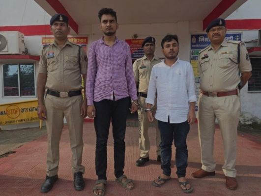 यूपी के दो ठग गिरफ्तार, एमबीबीएस छात्र बनकर की 6.5 लाख की ठगी 