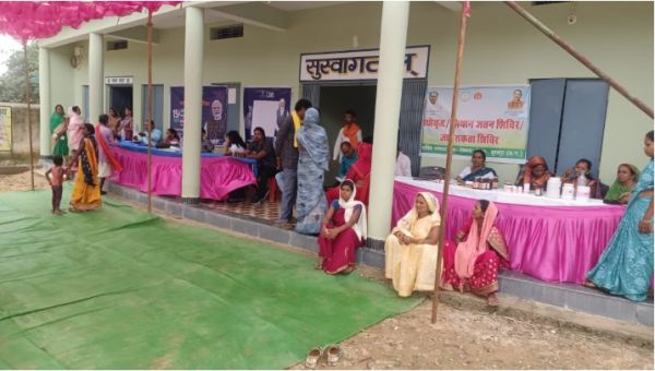 धरती आबा जनजातीय ग्राम उत्कर्ष अभियान के तहत ग्राम सोनपुर, चपदा, मायापुर, पार्वतीपुर इत्यादि स्थानों पर शिविर का किया गया आयोजन