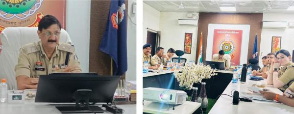पूर्ण अनुशासन में रहें पुलिसकर्मी - आईजी डॉ० संजीव शुक्ला   रेंज स्तरीय अपराध समीक्षा बैठक में दिये कई महत्वपूर्ण दिशा निर्देश