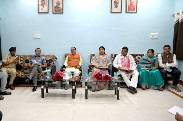 लौह पुरूष सरदार वल्लभभाई पटेल जी की 150वीं जयंती के अवसर पर आयोजित होने वाले &ldquo;एकता मार्च&rdquo; की तैयारियों को लेकर बैठक 