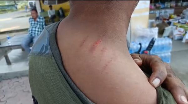 बलरामपुर बस स्टैंड में हंगामा आबकारी विभाग के उपनिरीक्षक का विवादित वीडियो वायरल