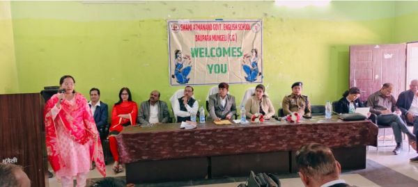 बोर्ड परीक्षा में शत-प्रतिशत परिणाम हेतु बैठक आयोजित ।