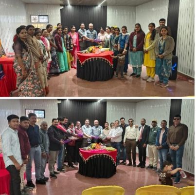 सेजेस चांपा में आयोजित हुआ भावपूर्ण विदाई व गरिमामय सम्मान समारोह।