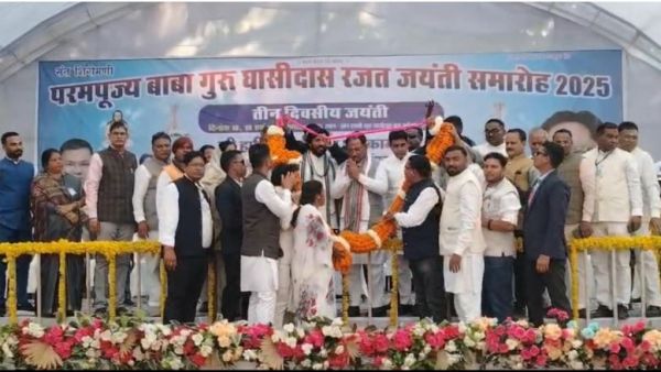 गुरु घासीदास रजत जयंती समारोह में शामिल हुए मुख्यमंत्री विष्णुदेव साय, सतनामी समाज को दिया भरोसा