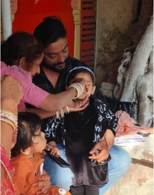 जिले में सघन पल्स पोलियो अभियान का शुभारंभ  01 लाख 19 हजार से अधिक बच्चों को दवा पिलाने का लक्ष्य