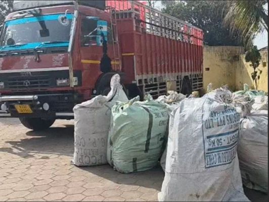 6 करोड़ का गांजा जब्त