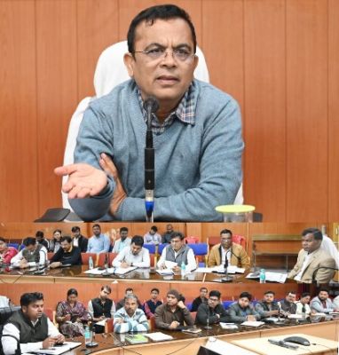 ज़िला जांजगीर चांपा जांजगीर कलेक्टर की अहम बैठक 