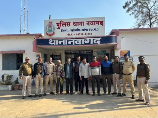 अपराधियो की खैर नहीं जांजगीर चांपा पुलिस