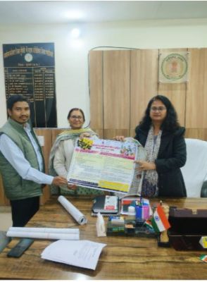 पोषण अधिनियम एवं शी-बॉक्स पोर्टल को लेकर जिले में पोस्टर अभियान शुरू