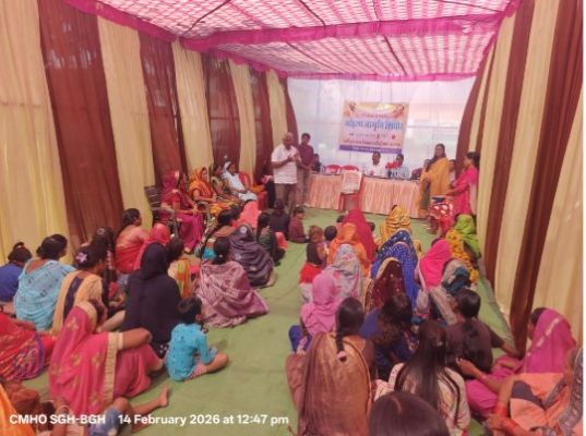 महिला जागृति शिविर का आयोजन,  महिलाओं को जागरूक होना जरूरी- डॉ एफ आर निराला