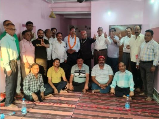 प्रगतिशील युवा स्वर्णकार समाज के सकरी में स्थित भवन पर अभिषेक कुमार के द्वारा कब्जा 