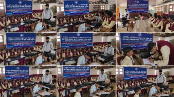 आराधना कॉन्वेंट स्कूल में एनएचआरसीसीबी टीम छत्तीसगढ़ इकाई जिला कांकेर के सहयोग से आधार पंजीयन एवं अपडेट शिविर का सफल आयोजन